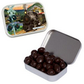 Large White Mint Tin w/ Chocolate Espresso Beans